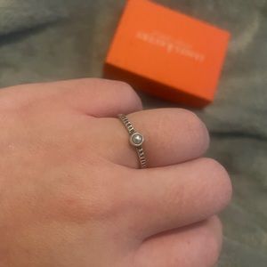 James Avery ‘Tiny Cultured Pearl Ring’